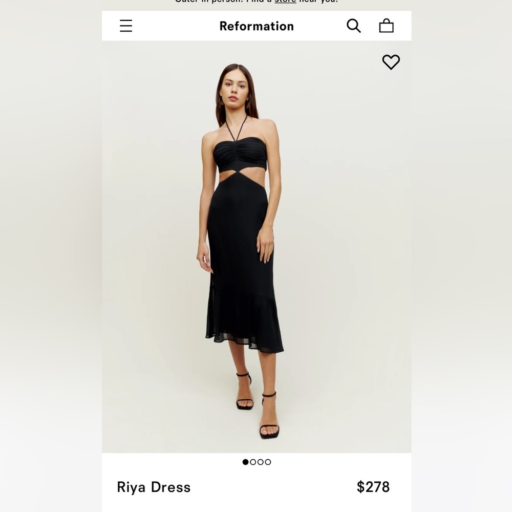 Reformation Riya Dress